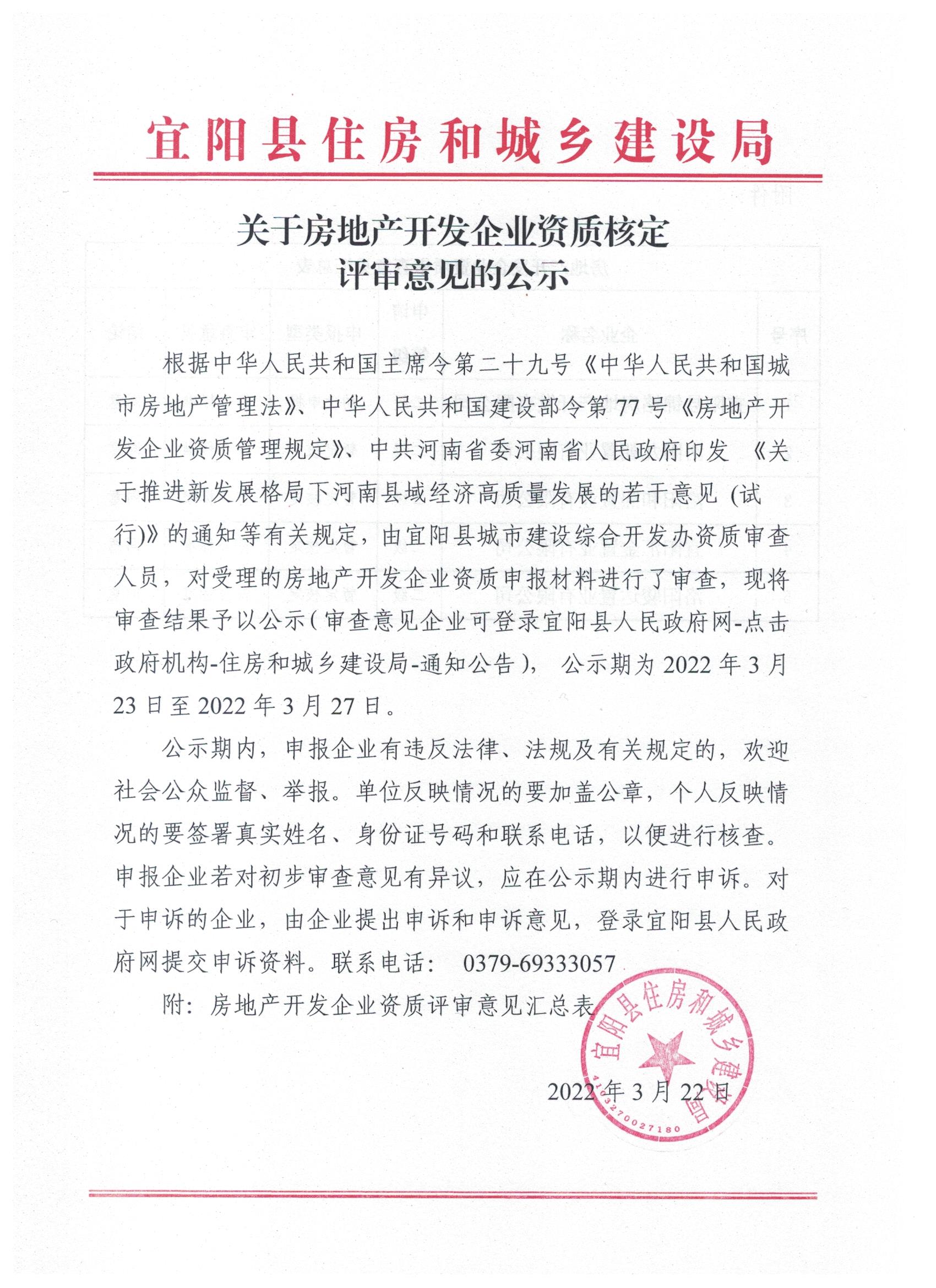 关于房产开发企业资质审核评审意见的公示.jpg
