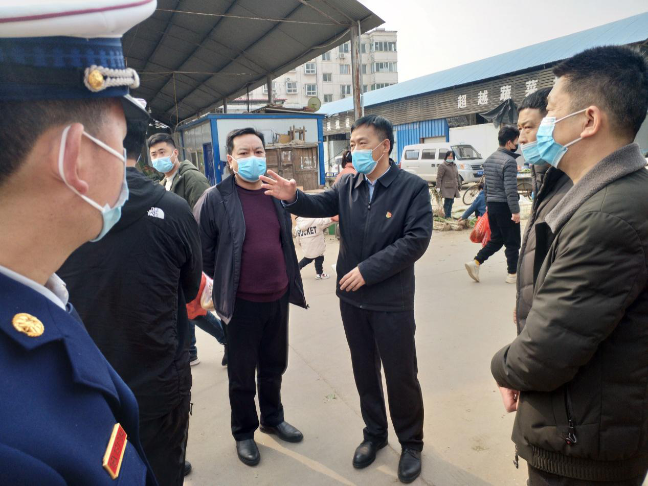 宜阳县县委常委,县政府常务副县长王智朋带队检查节前
